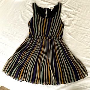 BCBGeneration striped mini dress